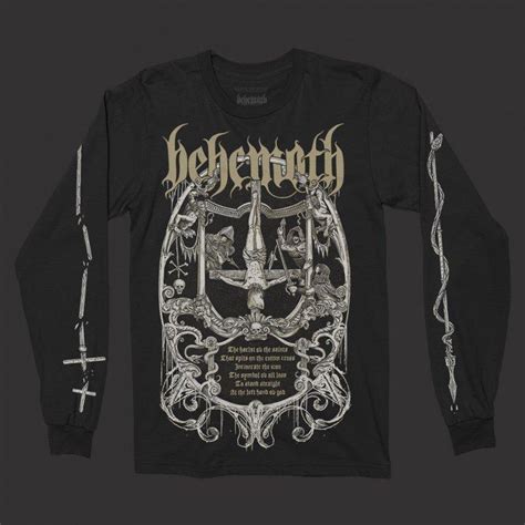 Behemoth Harlot Longsleeve (Black) in 2020 | Long sleeve tshirt men ...