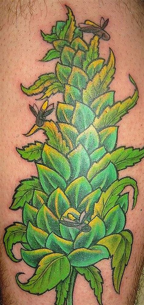 Marijuana Tattoos Designs, Ideas and Meaning | Tattoos For You