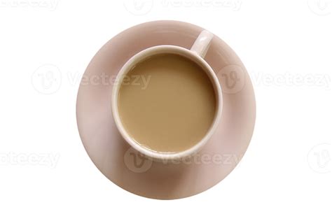 Pink cup with coffee milk isolated on a transparent background 21356431 PNG