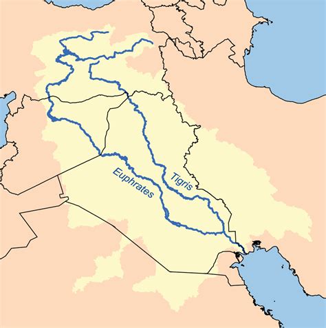 Tigris–Euphrates river system - Wikipedia