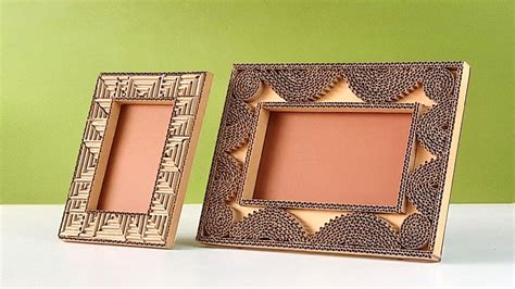 Diy Photo Frames With Cardboard - Infoupdate.org