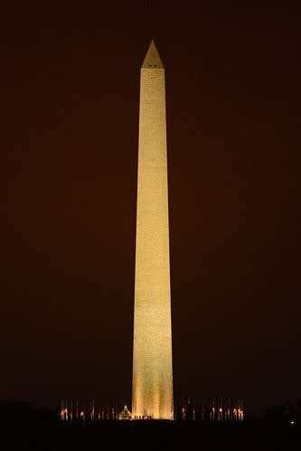 Washington Monument at nighttime | Kristian Risager Larsen | Flickr