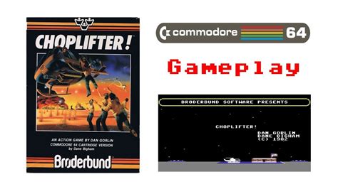 Choplifter! (C64) - Gameplay - YouTube