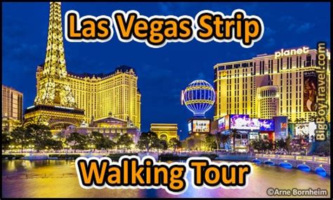 Las Vegas Strip Walking Tour - FREE Map