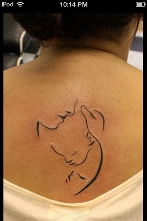 Simple and clean mother and child tattoo idea #momink #tattoo #idea | Tochter tattoos, Tattoos ...