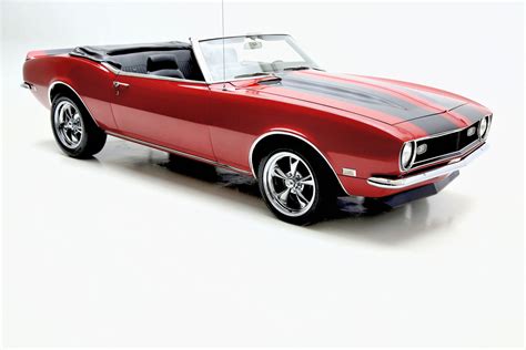 1968 Chevrolet Camaro Convertible Torch Red