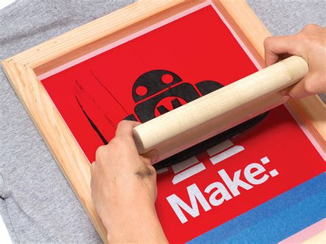 Simple Silk-Screen Printing Using a Vinyl Cutter | Make: