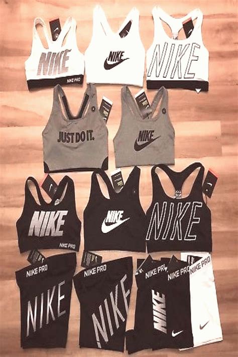 Nike Pro Shorts Nike Sports Bra Exploded Nike Logo NWT Each Sold ...