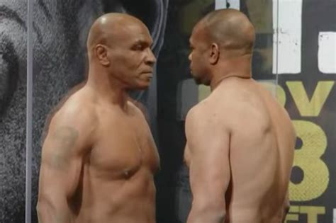 Tyson vs. Jones Jr. weigh-in results: Mike Tyson outweighs Roy Jones Jr. by over 10 pounds - MMA ...