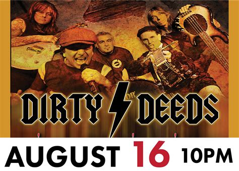 FREE CONCERT - DIRTY DEEDS - AC/DC Tribute | Newport, RI Patch