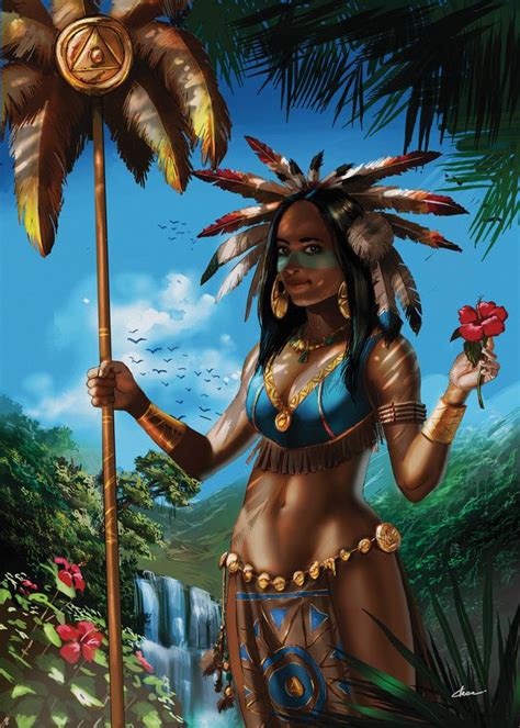 Anacaona - indians queen | Black love art, Female warrior tattoo, Taino indians