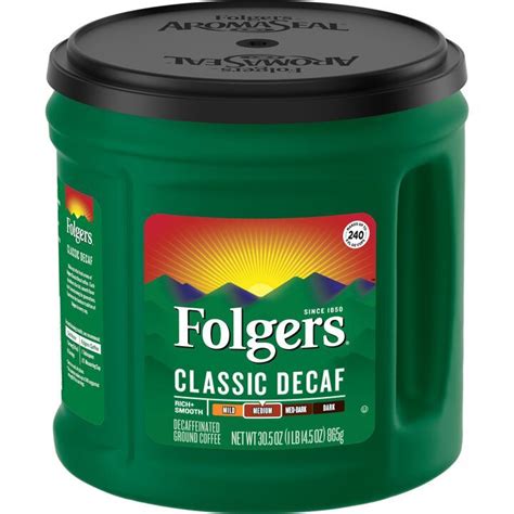 Folgers ® Classic Decaf Coffee Reviews 2021