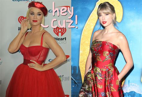Katy Perry Says She & Taylor Swift Fight Like Cousins - But Are They Actually RELATED?! - Perez ...