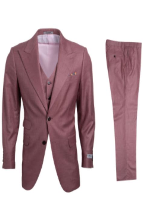 Stacy Adams Men's Slim-Fit 3-Piece Executive Suit - Bold Color