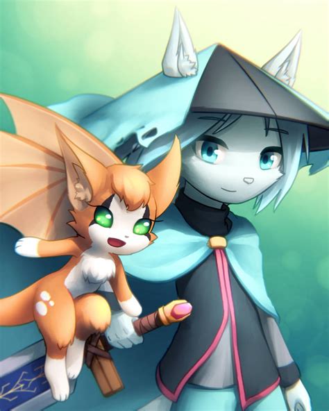 Dust and fidget by kuropapu on DeviantArt