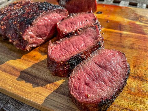 Reverse Seared Smoked Venison Backstrap in 2022 | Venison backstrap ...