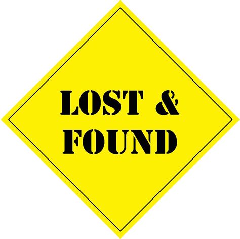 Lost And Found Clipart - Full Size Clipart (#3625974) - PinClipart