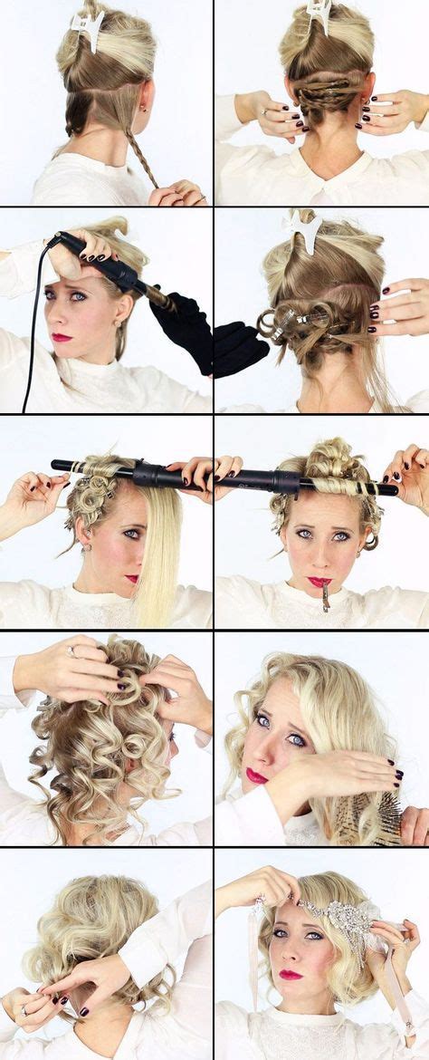 Suavecita Great Gatsby Hair Tutorial Vintage Hairstyles, Pretty ...