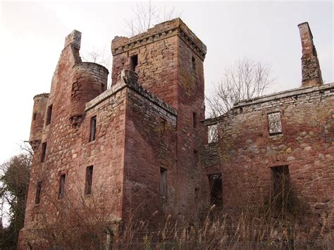 Redcastle, former Clan MacKenzie stronghold on the Black Isle, Scotland ...