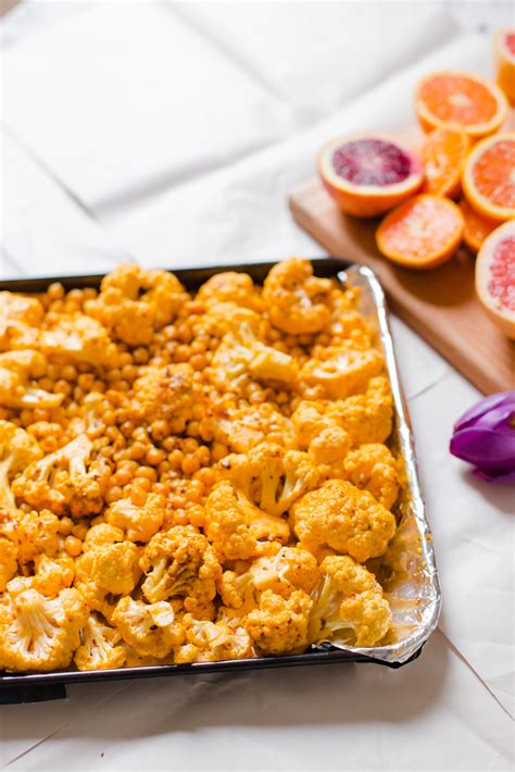 Turmeric Roasted Cauliflower, Chickpea and Quinoa - the Whinery by Elsa ...