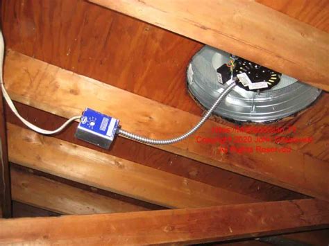 Wiring A Attic Fan