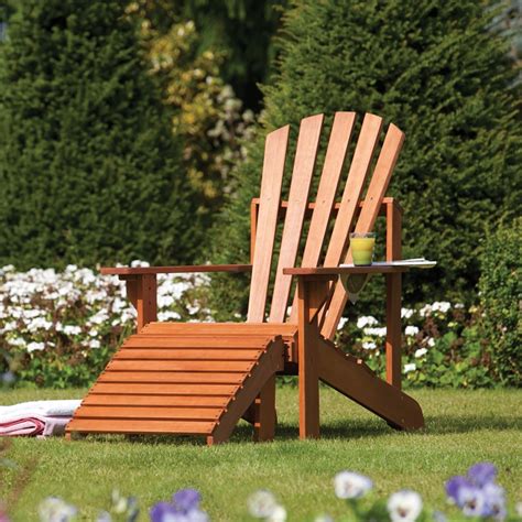 Homebase UK | Wooden garden chairs, Adirondack chair, Garden furniture chairs