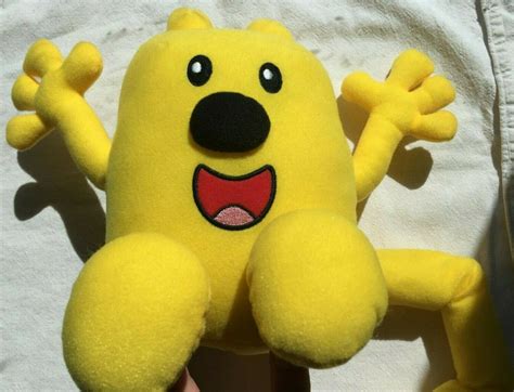 Wow Wow Wubbzy Talking Plush Stuffed Animal Yellow Dog Electronic Working Sounds | #2001229376