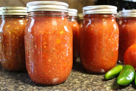 The Best Mild Salsa Recipe For Canning! - GardenInBloom.com