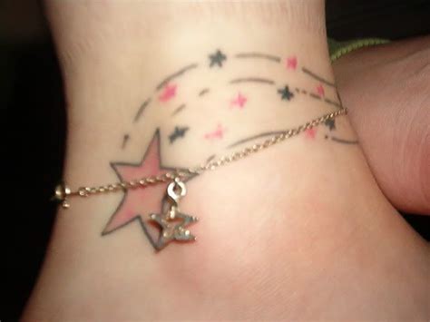 Stars Ankle Tattoo Ideas #20356 design ideas | tattoosaddict.com | Ankle tattoo for girl, Ankle ...