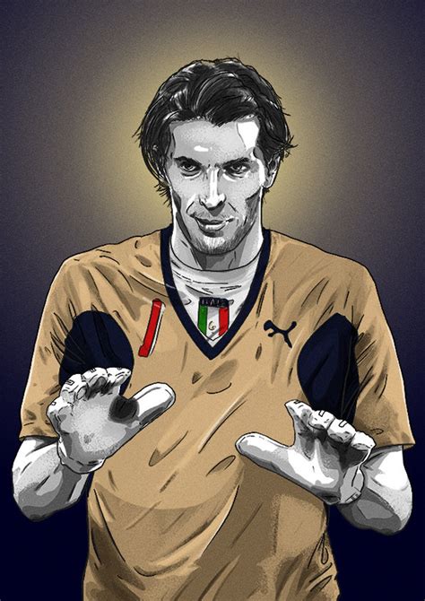 Gianluigi Buffon Italy World Cup 2006 Football Print - Etsy