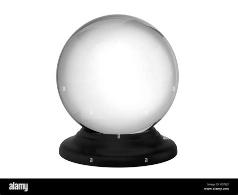 Magic crystal ball Stock Photo - Alamy