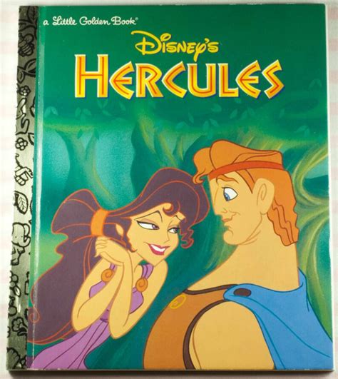 1997 Disney's First Edition Hercules Little Golden Book | Etsy