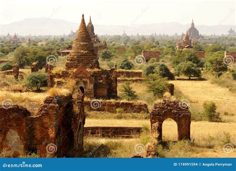 Buddhist Temples in Myanmar Stock Photo - Image of asia, southeast ...