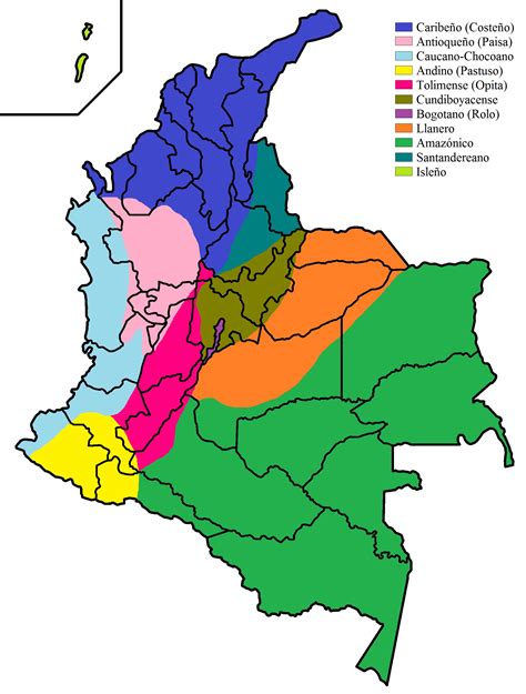 Understanding Colombia's different accents