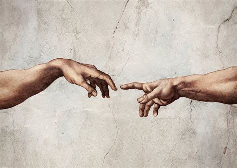 Creation of Adam Print, Hand Wall Art, Sistine Chapel, Biblical Wall Art, Hand of God ...