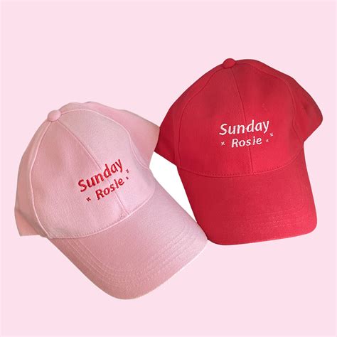 Sunday Rosie merch cap | LINE SHOPPING