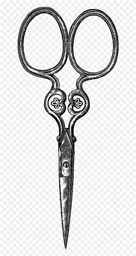 Vintage Scissors Illustration