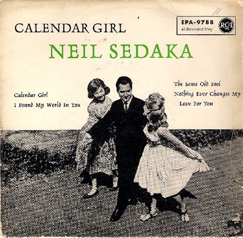 Neil Sedaka – Calendar Girl (1960, Vinyl) - Discogs