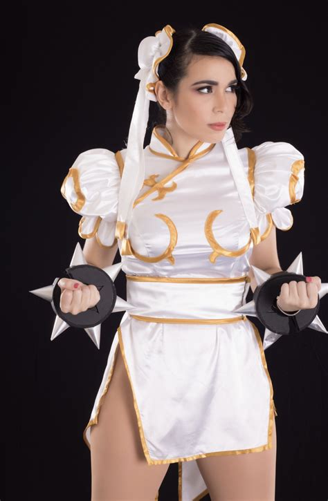 Chun Li Digital Content - Yerry | White costumes, Chun li, Chun li costume