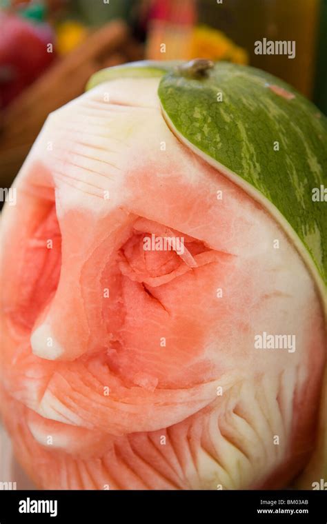 Human face in food hi-res stock photography and images - Alamy