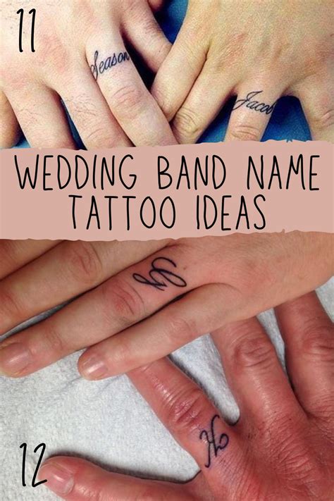 21 Wedding Band Tattoo Ideas (Instead Of A Ring!) - tattooglee | Ring ...