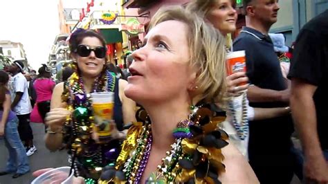 Getting Mardi Gras Beads! - YouTube