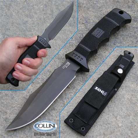 SOG - Seal Pup Elite - Black TiNi - E37S-K - knife