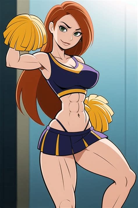 AI Generated - Kim Possible (Muscular) by Turamarth14 on DeviantArt