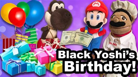 SML Movie Black Yoshi's Birthday! #1 - YouTube