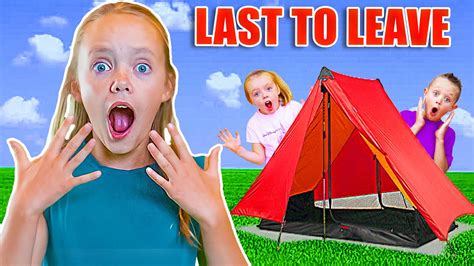 Last to Leave The Tent! Jazzy Skye and The Fun Squad - YouTube