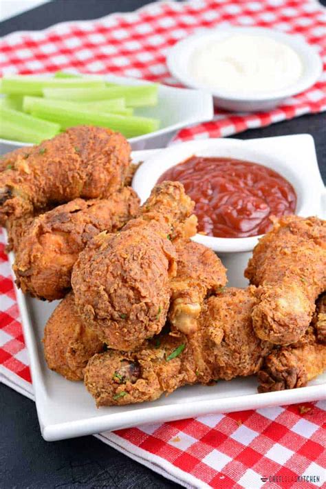 crispy fried chicken drumsticks | Recipe Cart