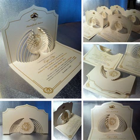 35 Creative and unusual Wedding Invitation Card Design Ideas | Wedding invitation card design ...