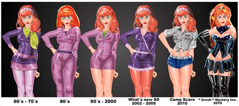 Daphne Through The Years by mysteryincfan2 on DeviantArt