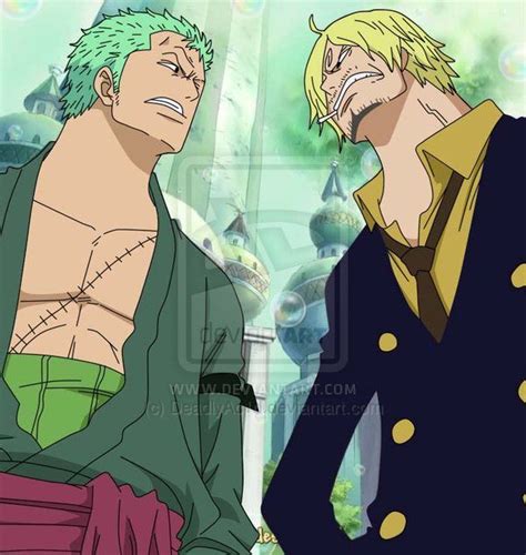 Zoro vs Sanji by ~DeadlyAc1d on deviantART Sanji One Piece, One Piece ...